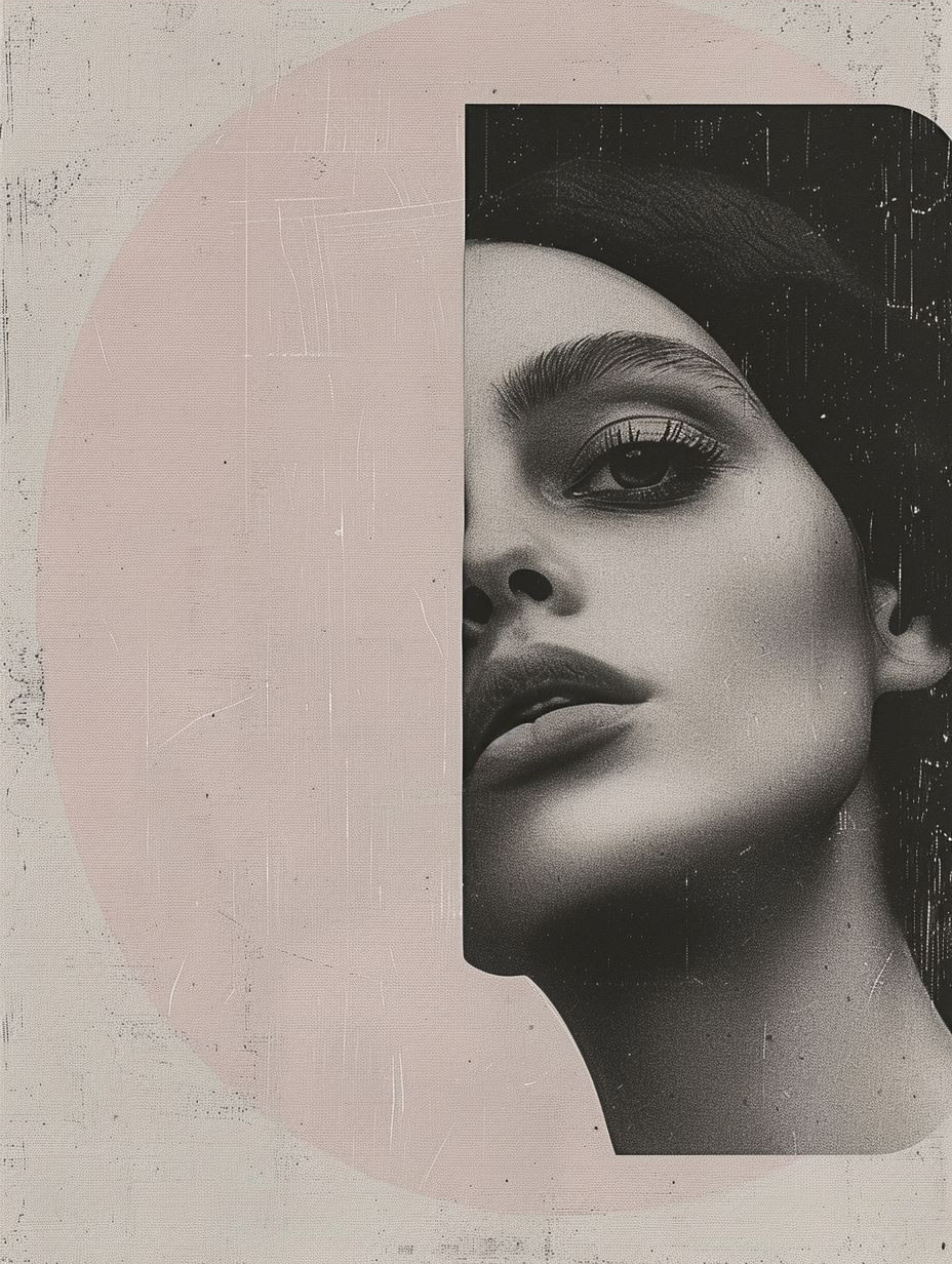 Fragmented Ethereal Portrait Collage - Image 4