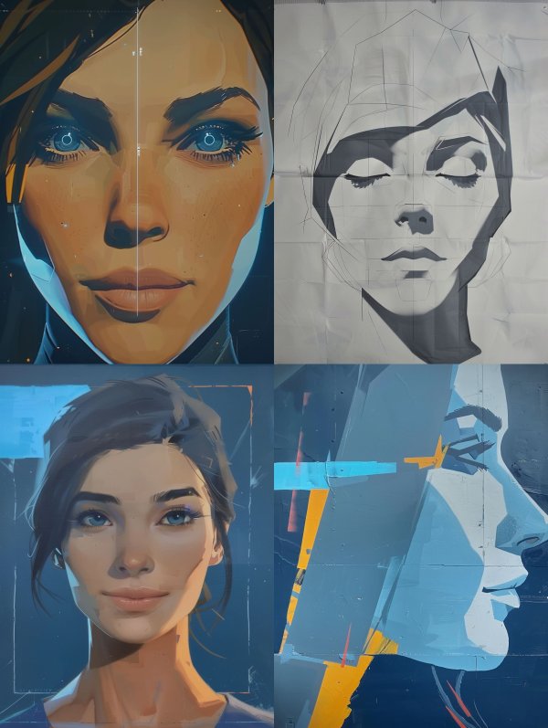 Digital Visions of a Modern Muse