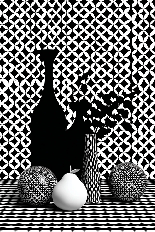 Geometric Shadow Portrait - Image 3