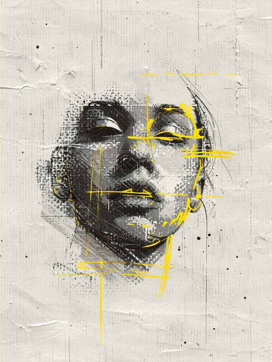 Ethereal Yellow Portrait Studies - Image 2
