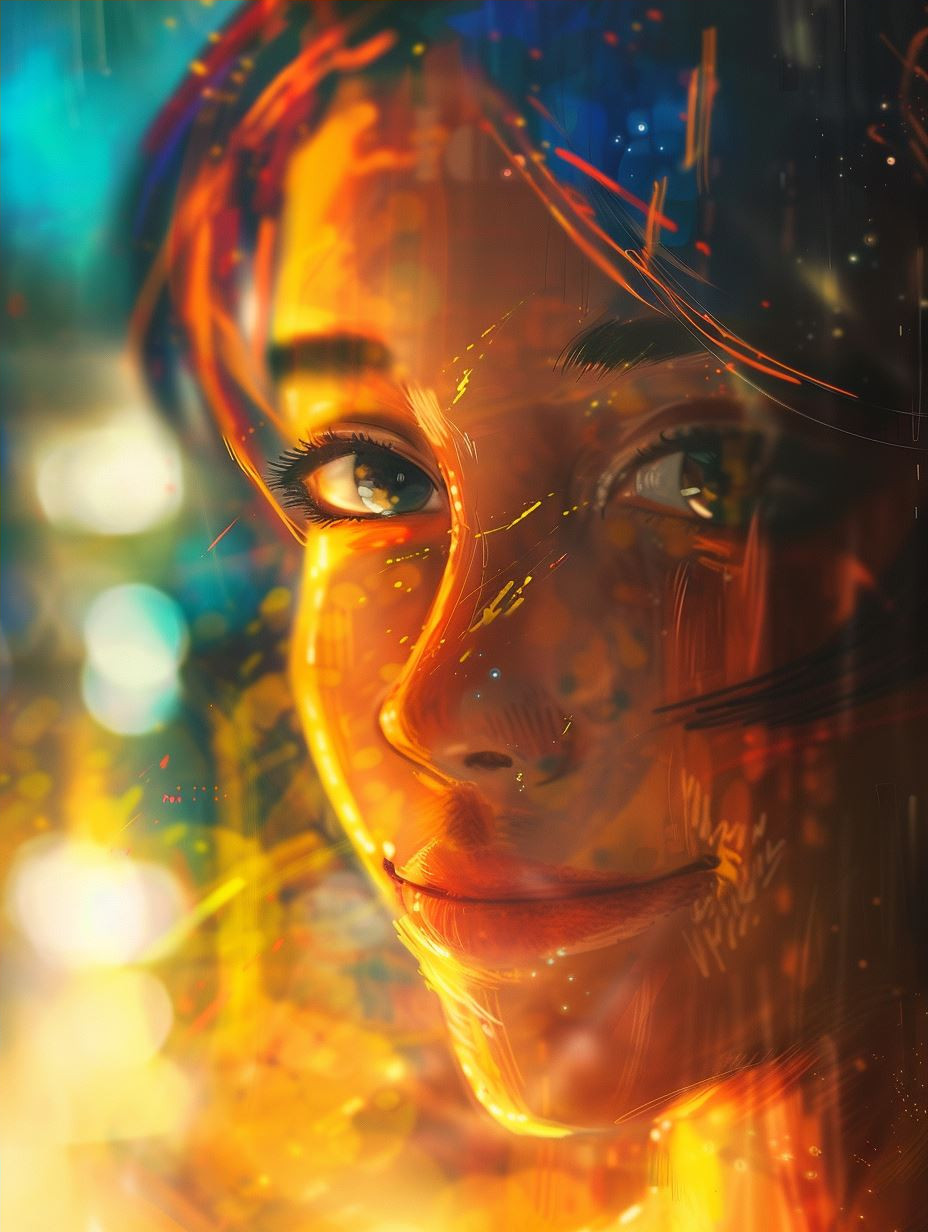 Luminous Ethereal Golden Portraits - Image 4