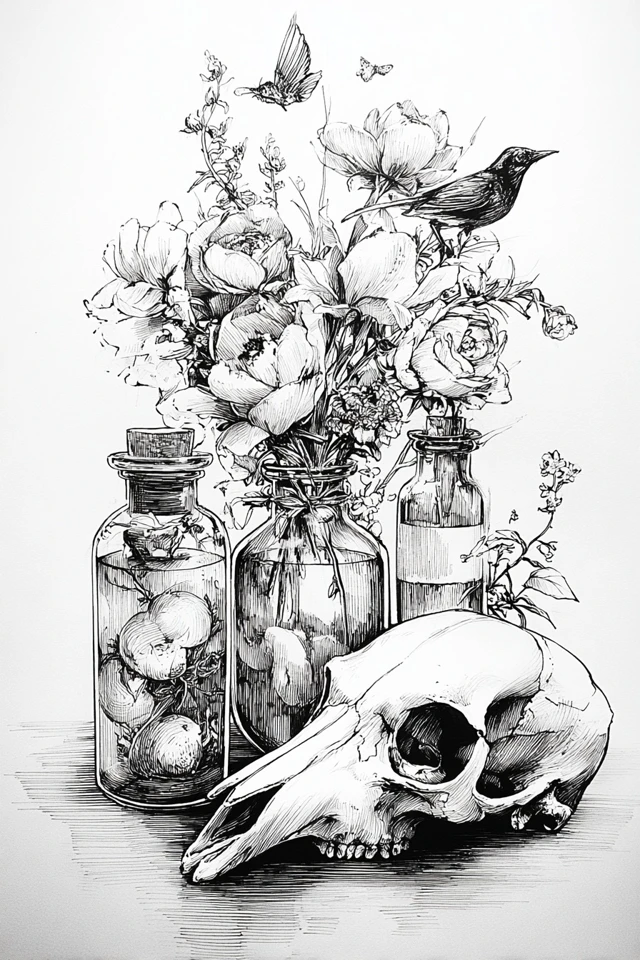 Ink Serpent Muse - Image 3