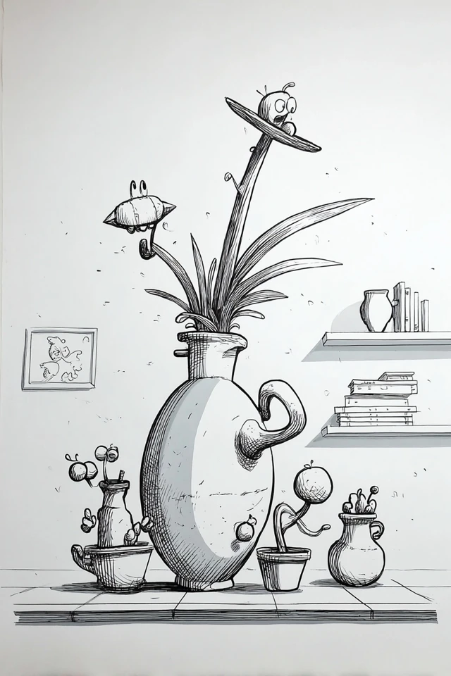 Weary Ink Portrait - Image 3