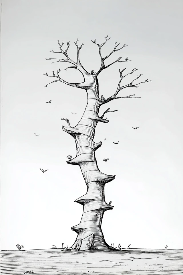 Weary Ink Portrait - Image 5