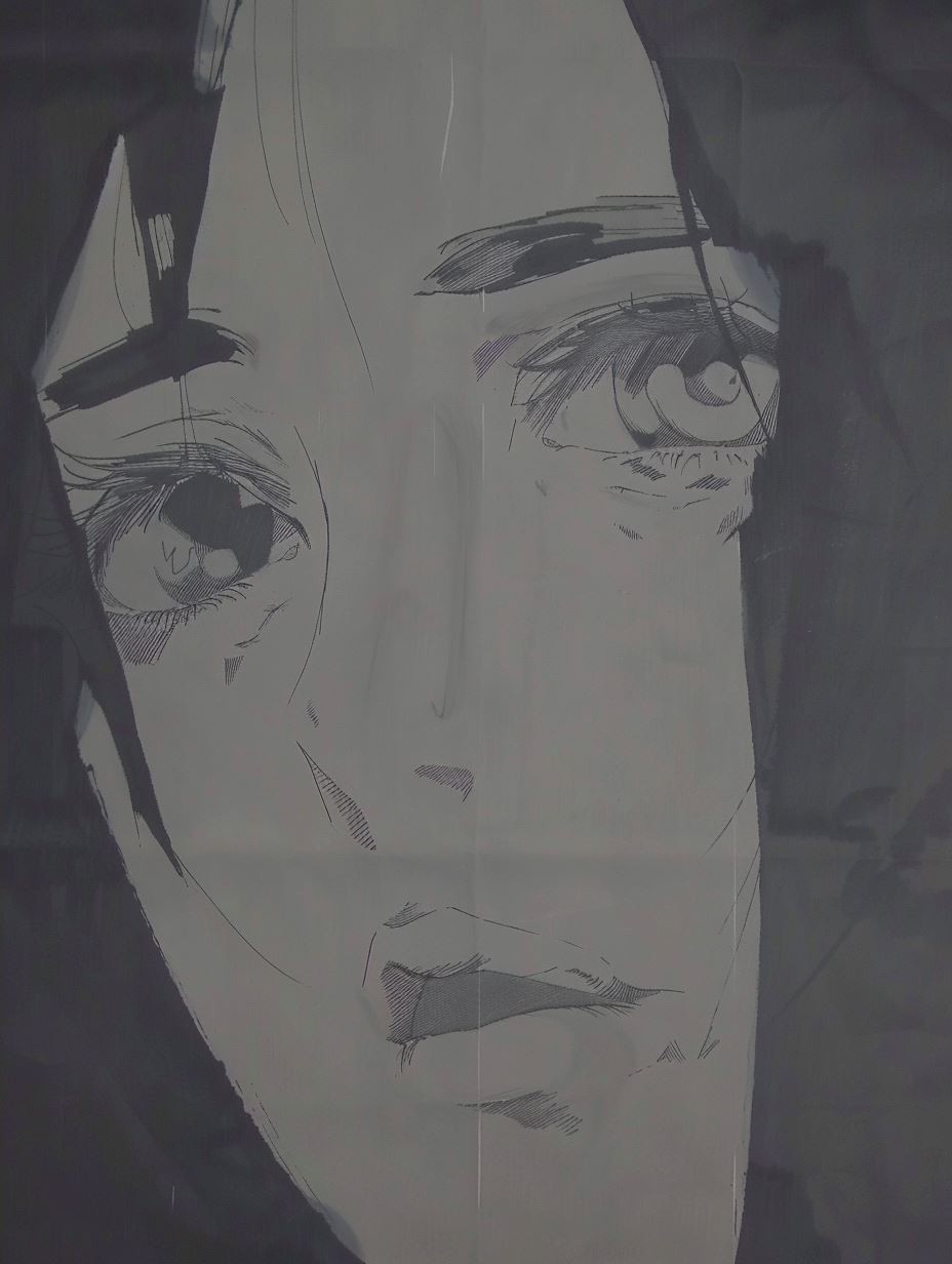 Ethereal Gaze in Oil Paint - Image 4