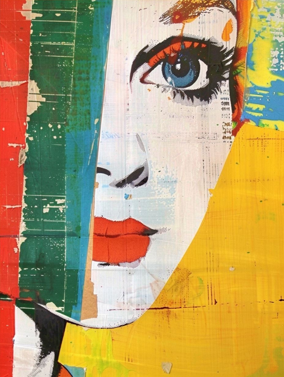 Vibrant Pop Art Fragment - Image 4