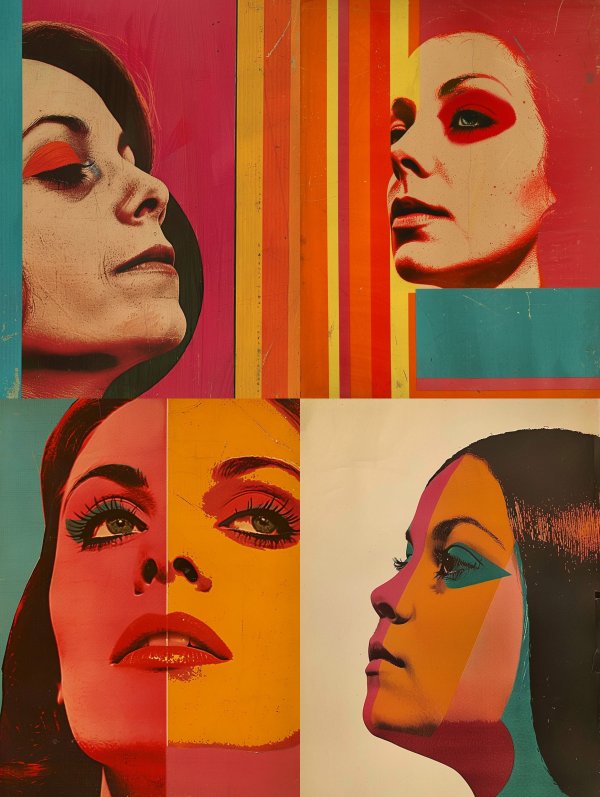 Vibrant Visions of Pop Art Portraits