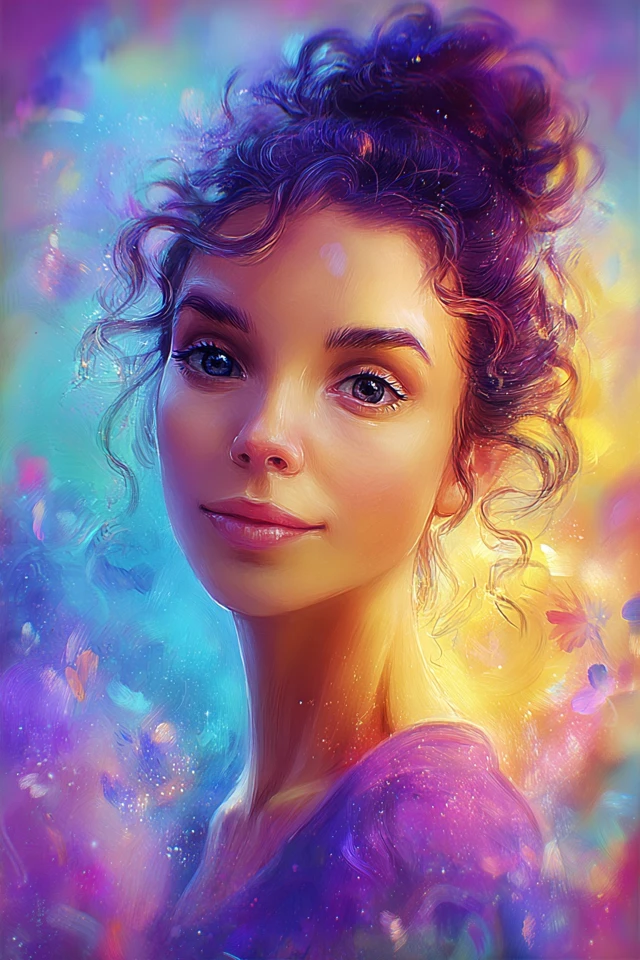 Celestial Dream Portrait - Image 1