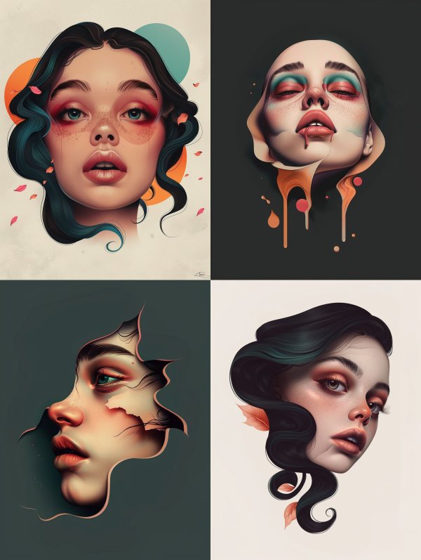 Surrealist Visions of Feminine Beauty