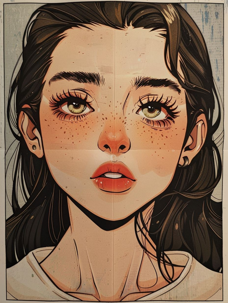 Emotional Expressions in Digital Anime Art - Image 2