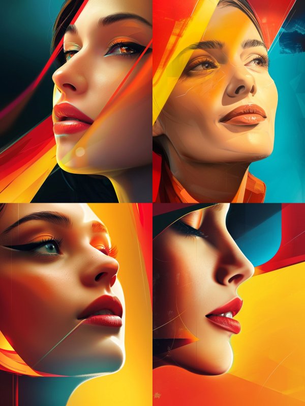Prismatic Portraits of Radiance