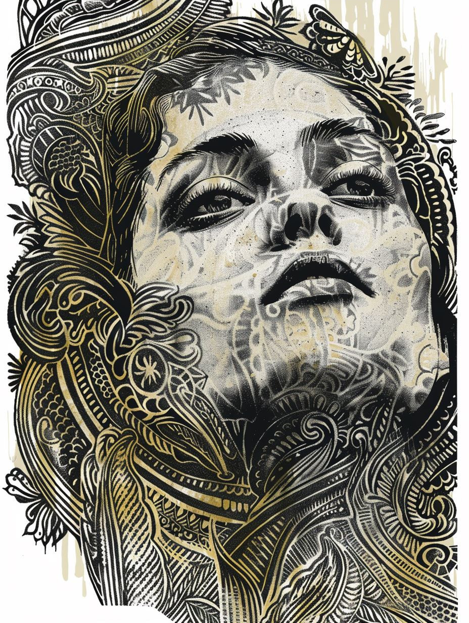 Topographic Soul in Gold - Image 3