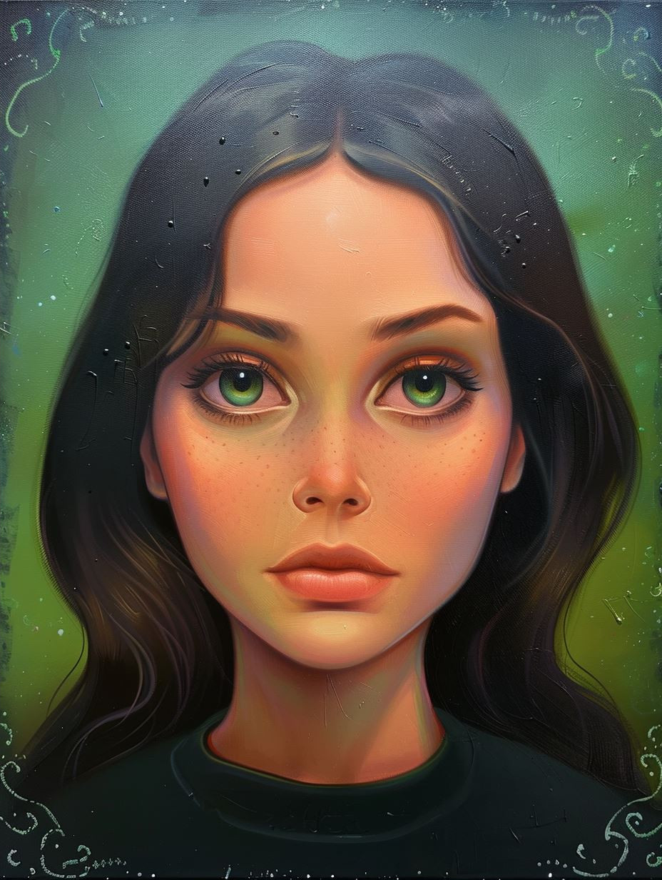 Mystical Gazes and Ethereal Faces - Image 2