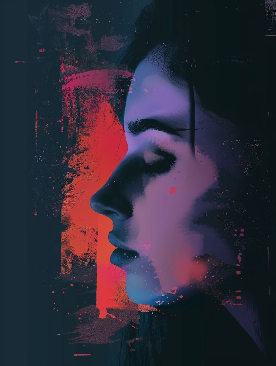 Neon Shadows Cinematic Portraits - Image 3