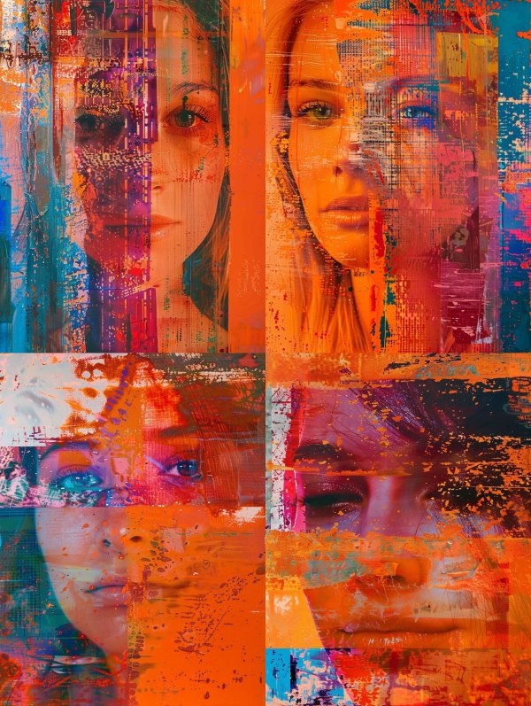 Fragmented Visions of a Woman