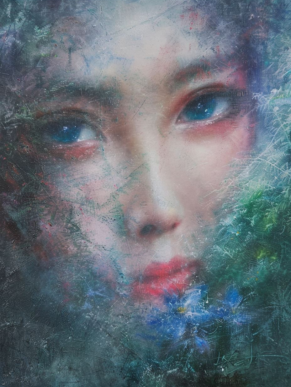 Ethereal Whispers of Azure Dreams - Image 3