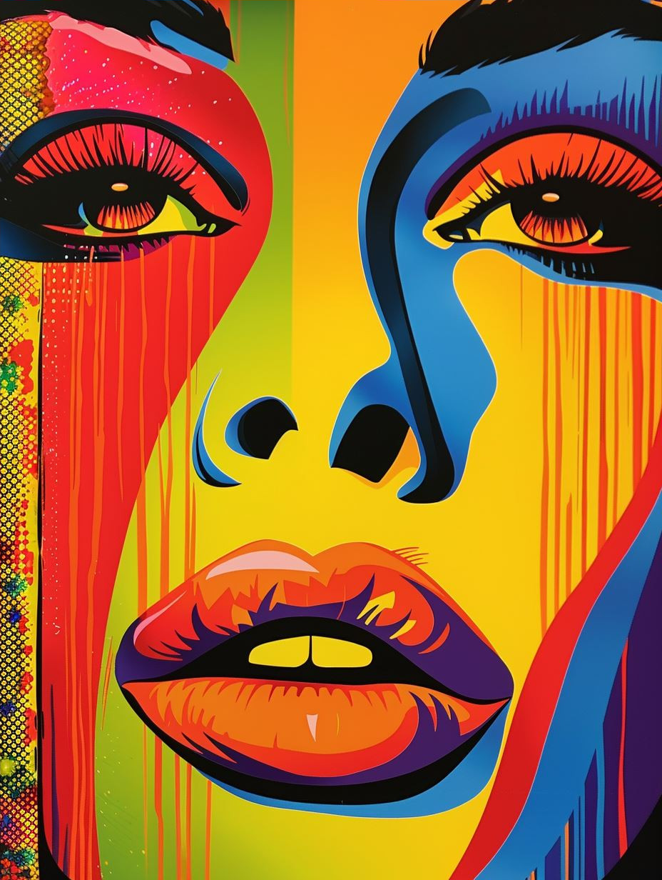 Vibrant Visions of Pop Art Beauty - Image 4