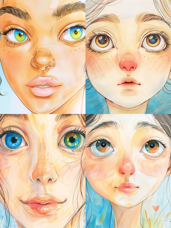 Luminous Ethereal Portrait Study