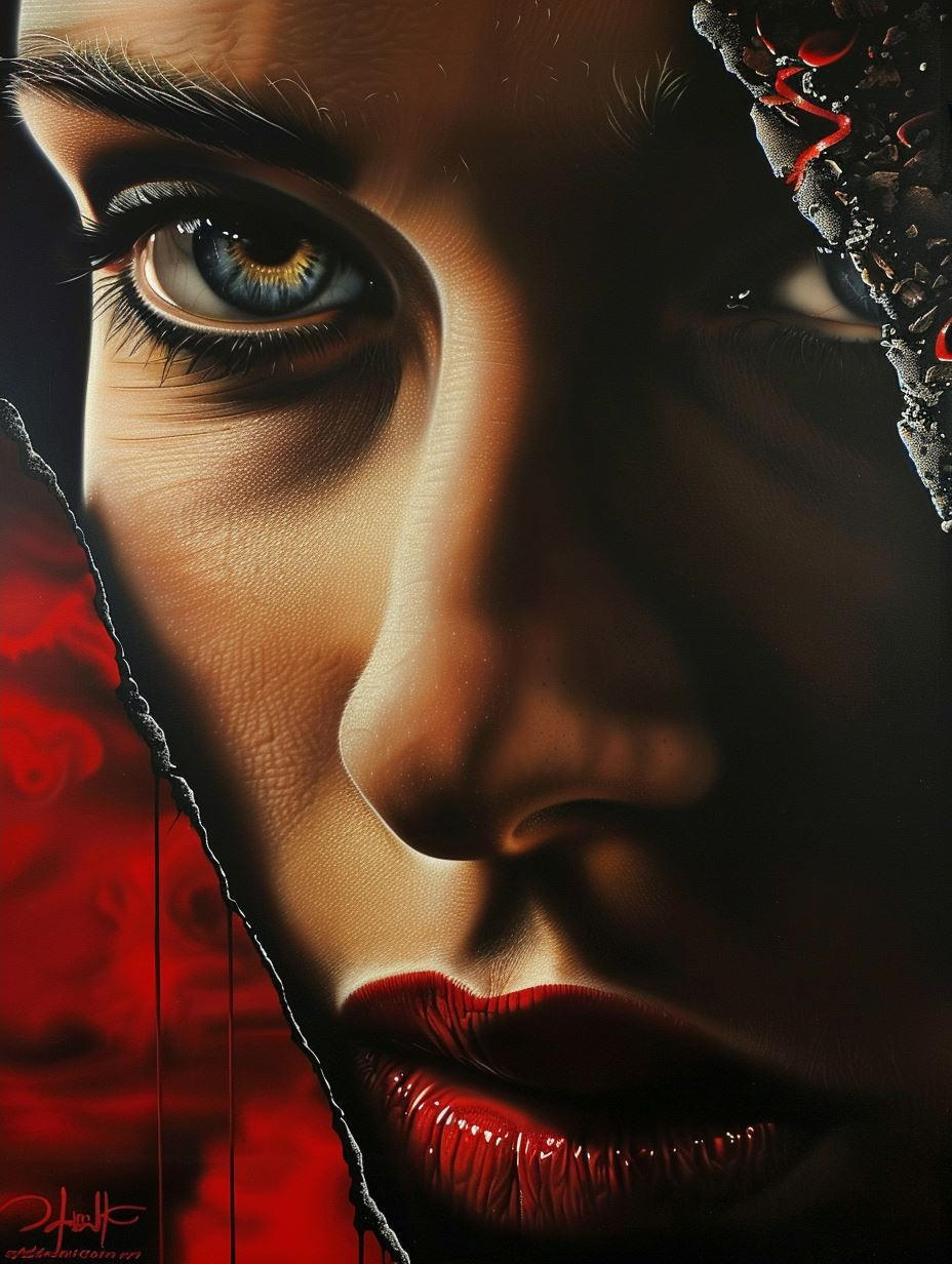 Crimson Tears and Shattered Beauty - Image 4