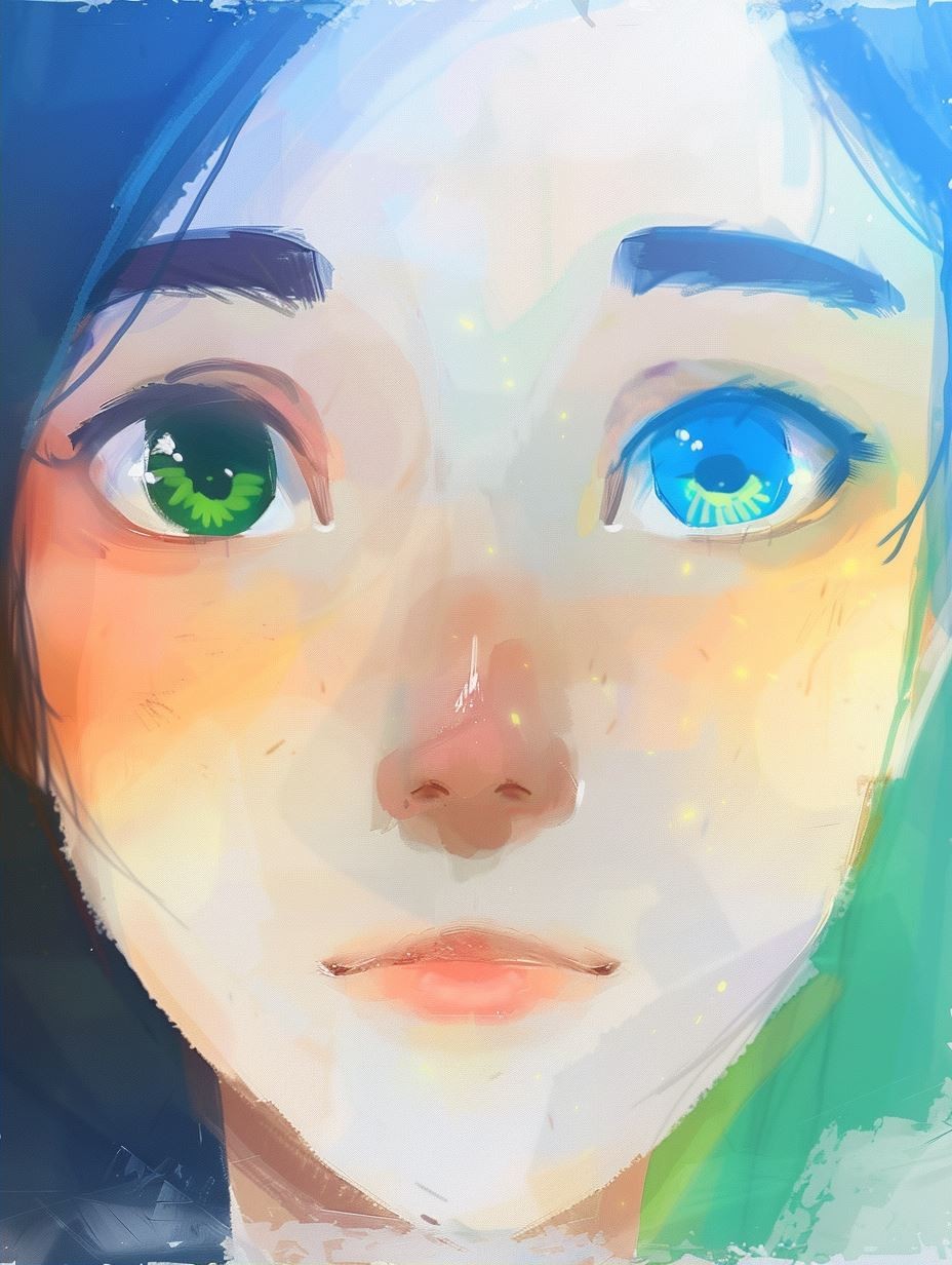 Azure Dream Portrait 2 - Image 2