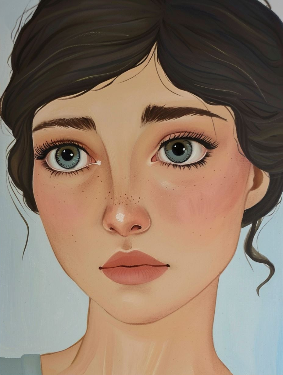 Digital Portraits of Ethereal Young Women - Image 2