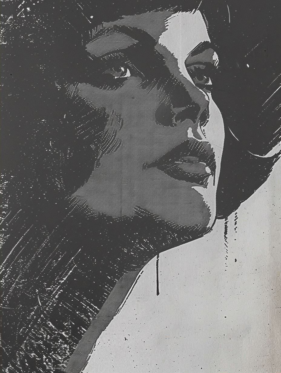 Vintage Halftone Noir - Image 2