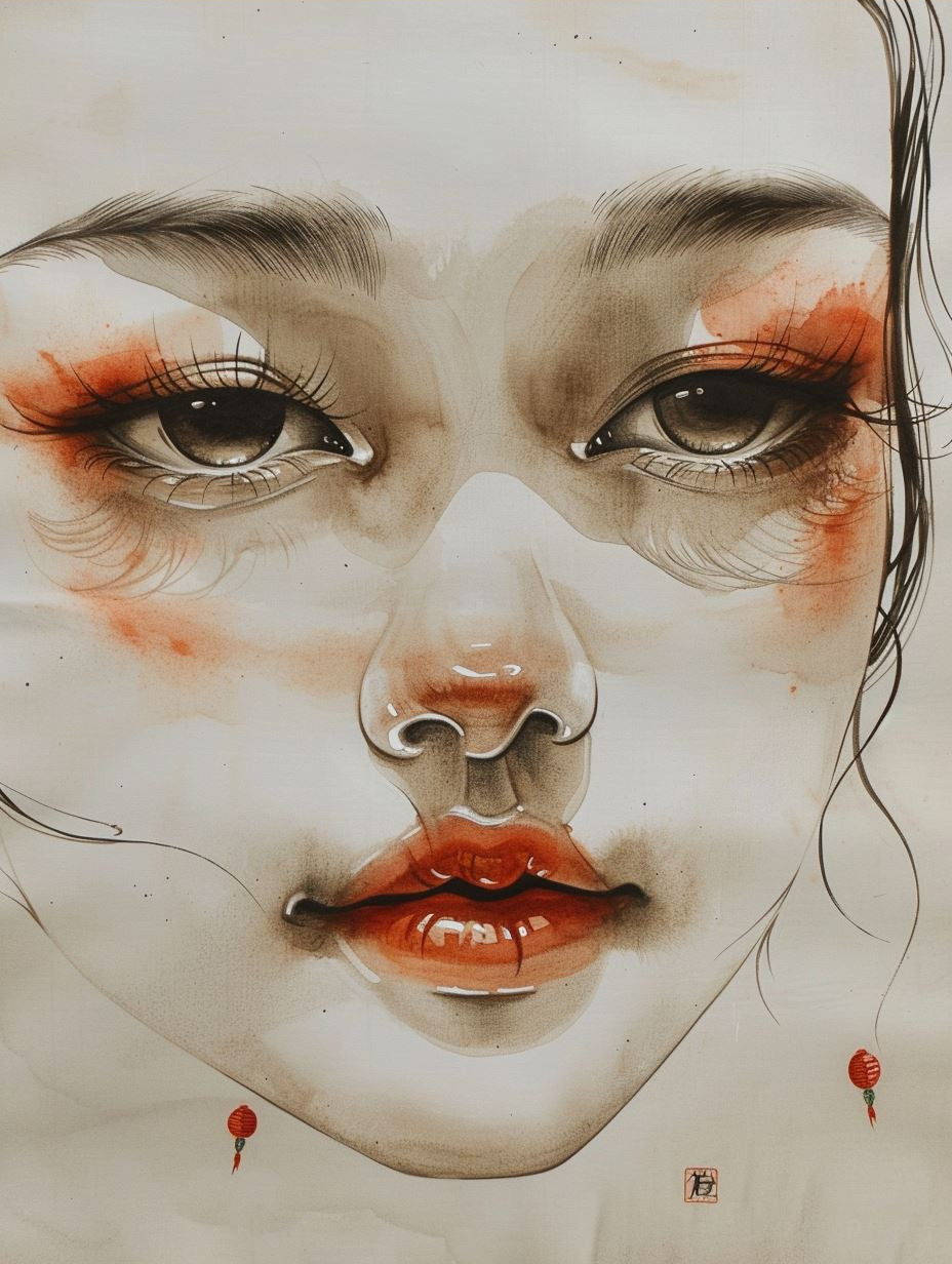 Whispers of Crimson and Ink - Image 3