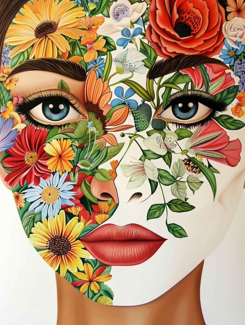 Floral Fusion Portraits - Image 2
