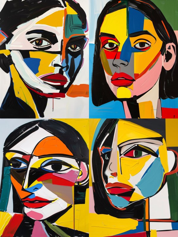 Prismatic Portraits of a Modern Muse