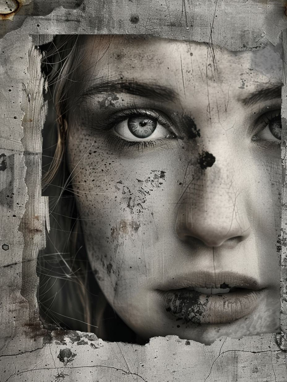 Gaze Through Torn Metal - Image 1