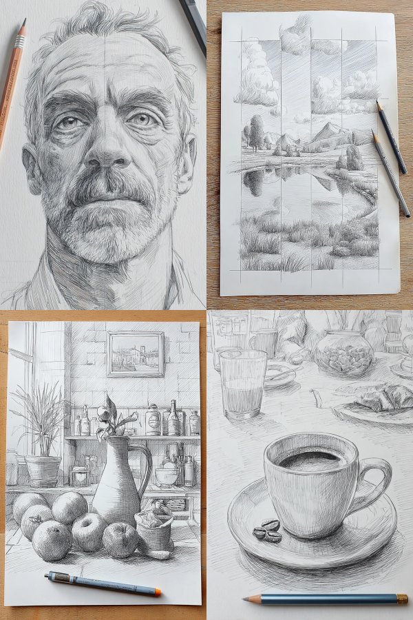 Mastery of the Pencil: Graphite Art Studies