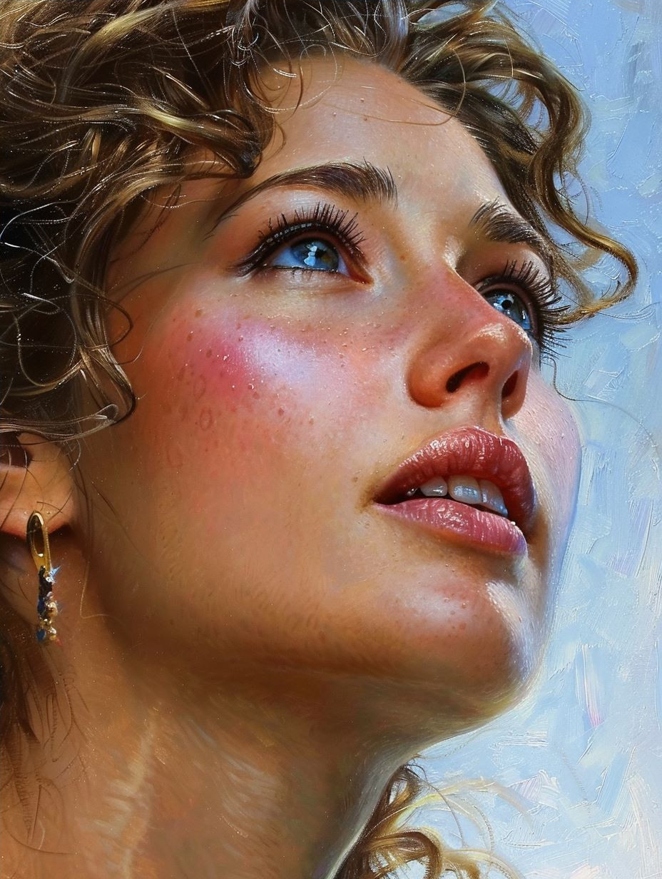 Ethereal Gaze: A Study in Light - Image 4