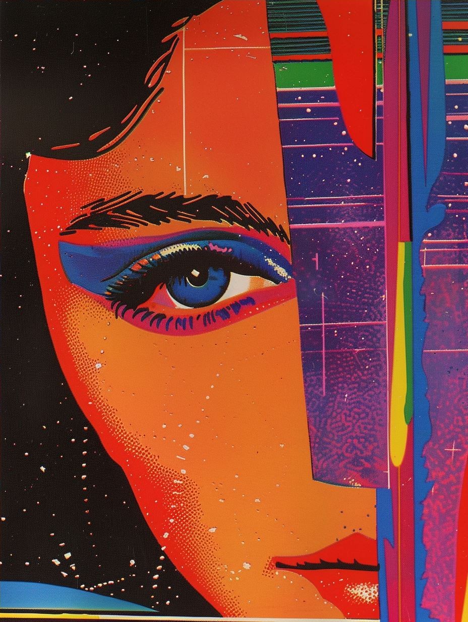 Neon Visions: A Pop Art Collage - Image 4