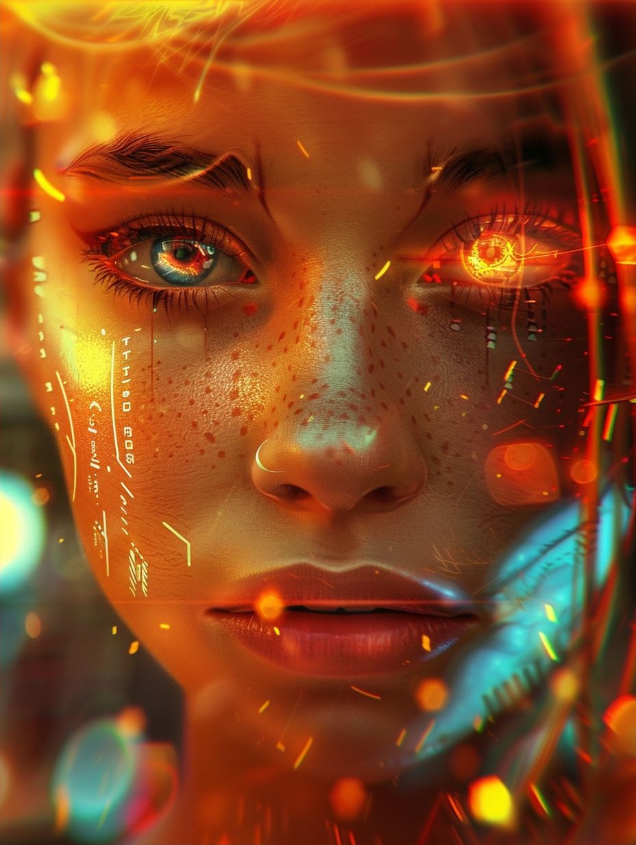 Neon Neural Digital Consciousness - Image 2