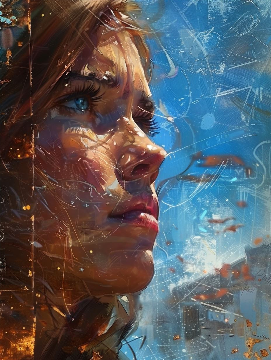 Ethereal Visions of a Celestial Woman - Image 4