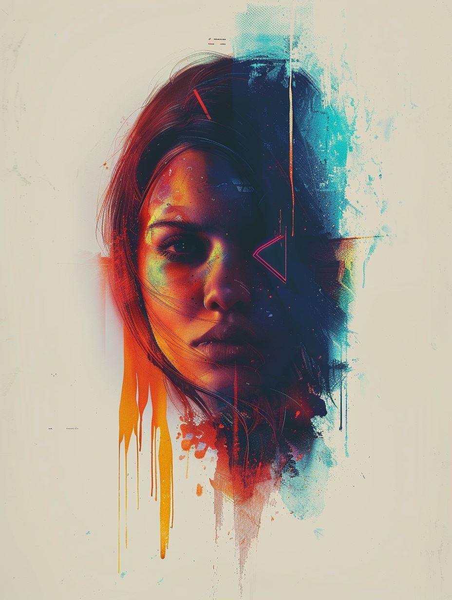 Prismatic Souls: A Study in Color - Image 1