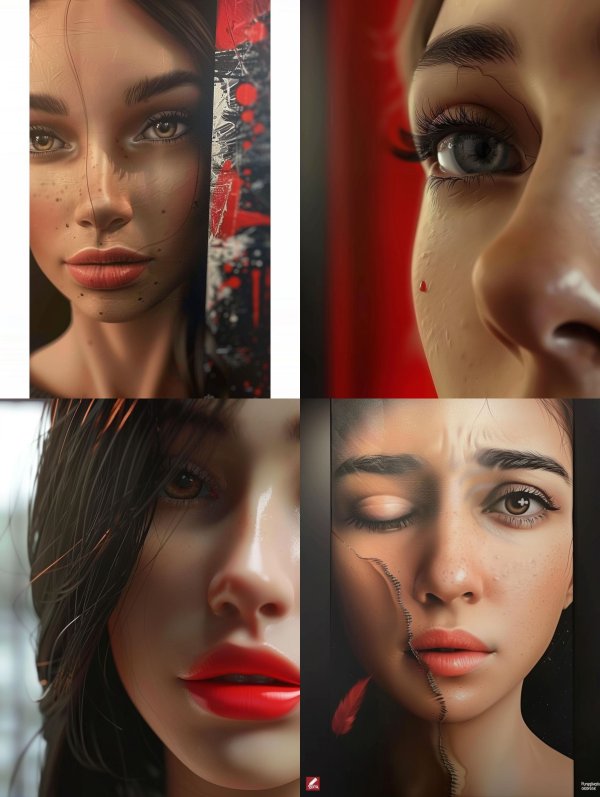 Hyper-Realistic Cinematic Portrait Studies