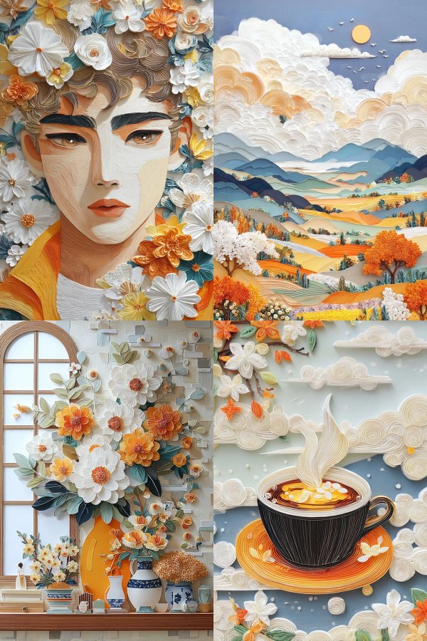 Paper Art Dreams: A Floral Journey
