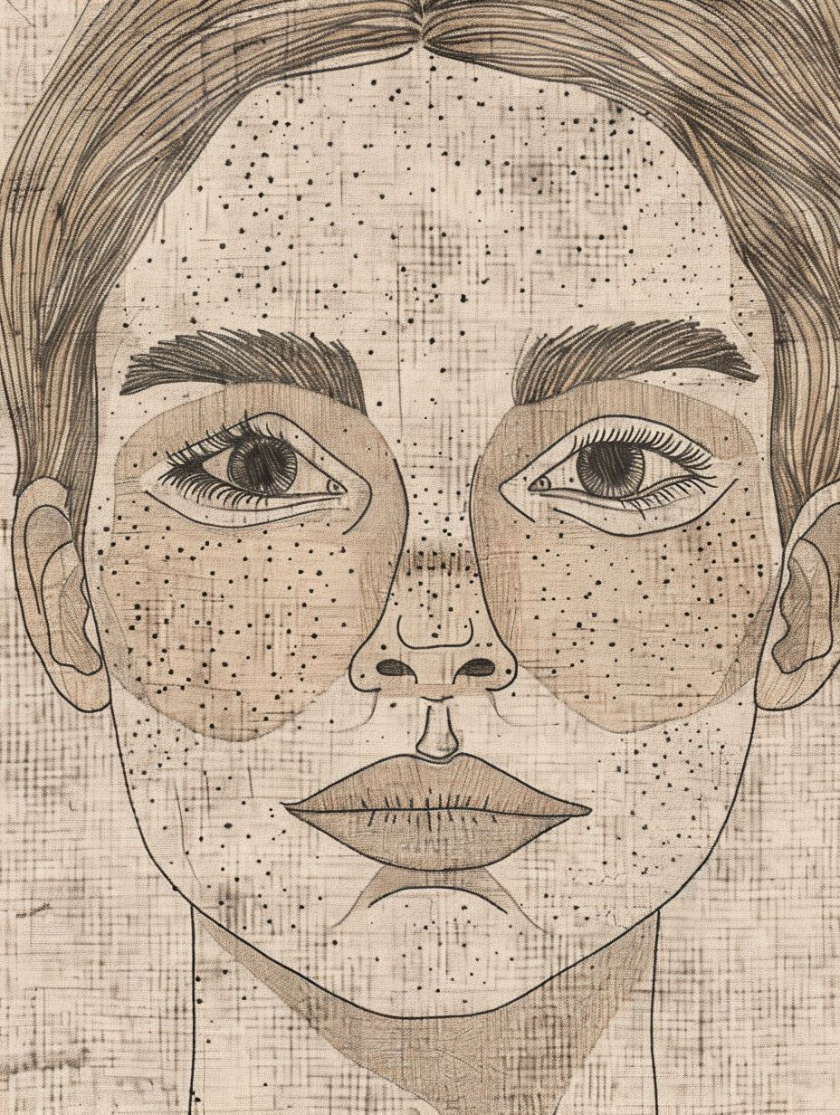 Grid Based Graphite Portrait Studies - Image 3