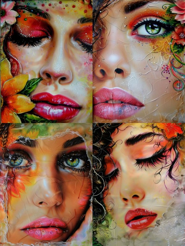 Floral Ethereal Feminine Portraits