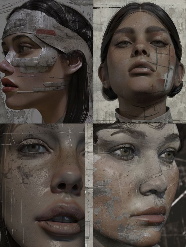 Fragmented Beauty: A Digital Study