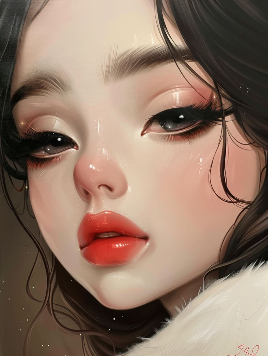 Ethereal Doll Portrait - Image 4