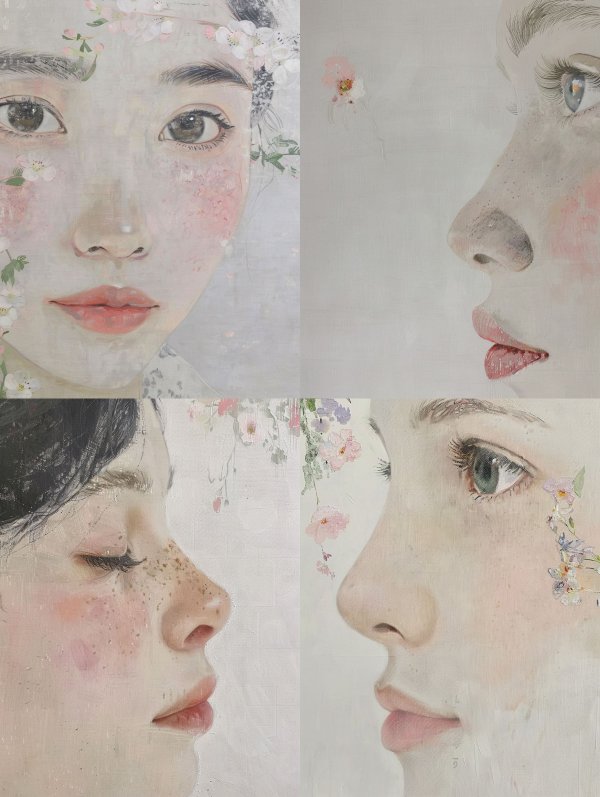 Ethereal Whispers of Floral Beauty