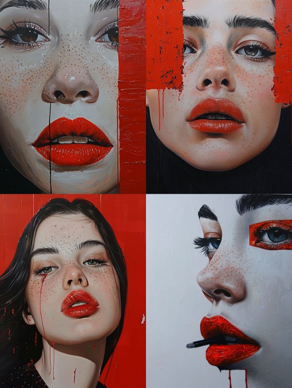 Crimson Gazes: A Study in Red