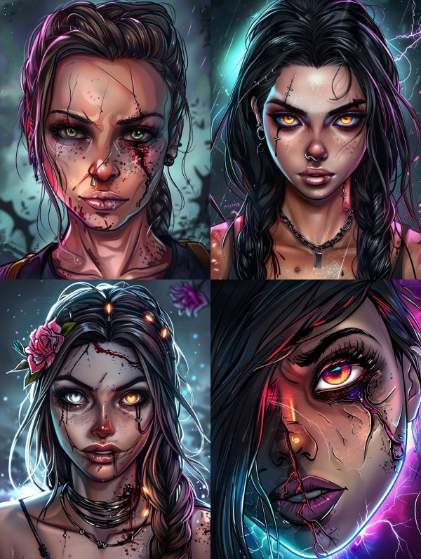 Faces of Fantasy: Warrior Women