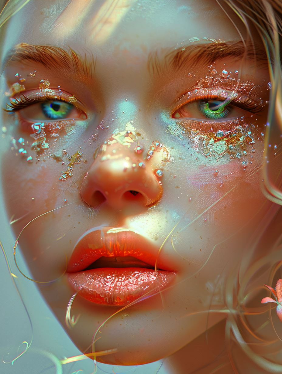 Ethereal Liquid Glass Portraits - Image 3