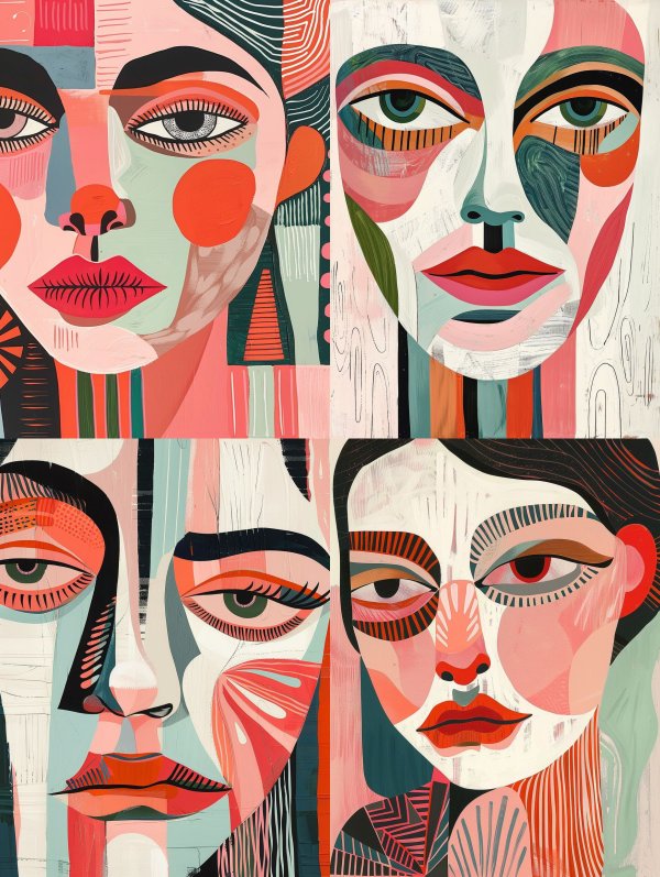 Fragmented Visions of the Feminine