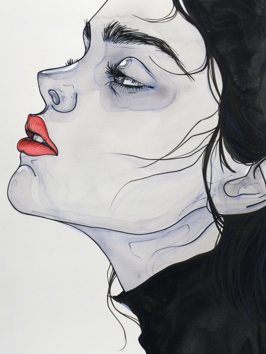 Ink and Watercolor Noir - Image 3