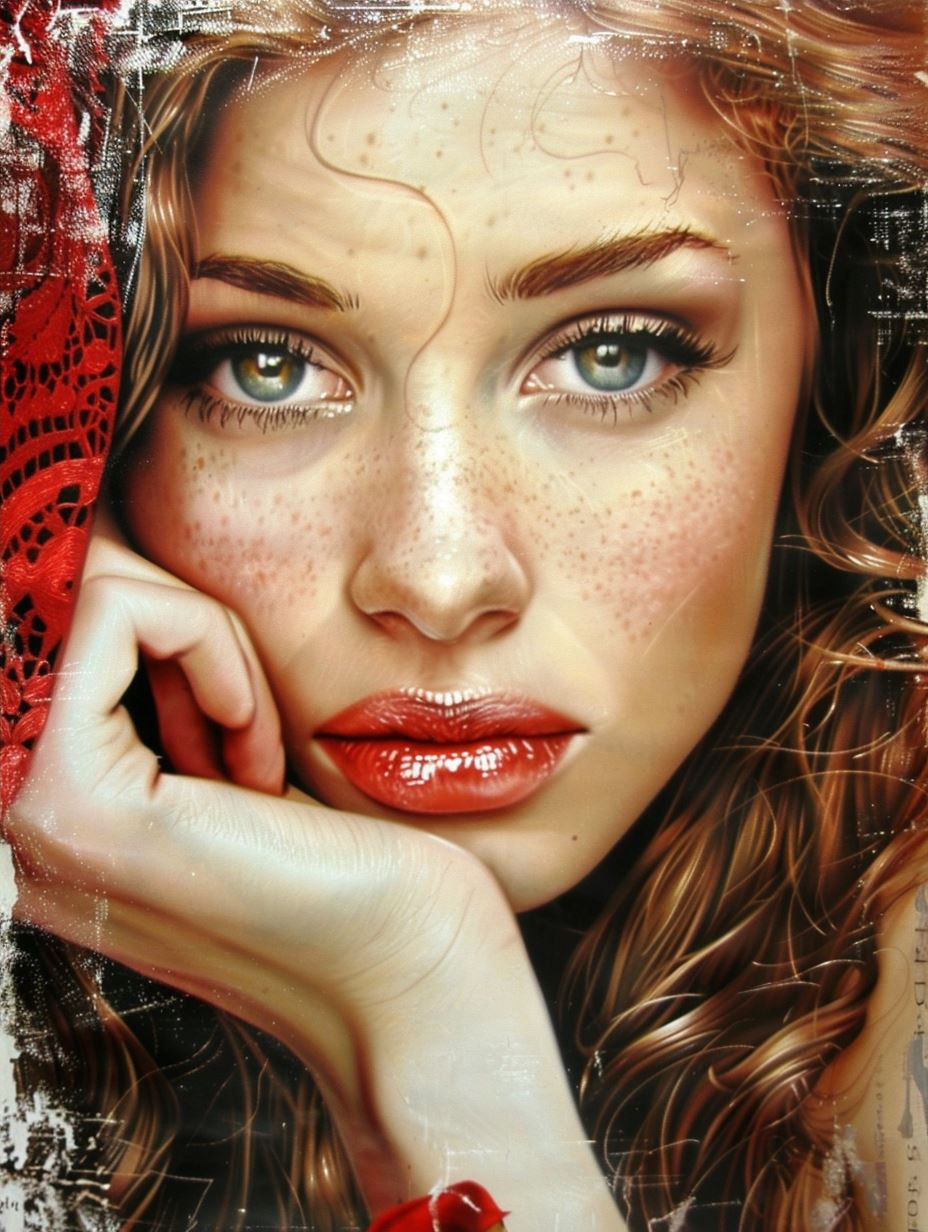 Lace and Crimson Tears - Image 4