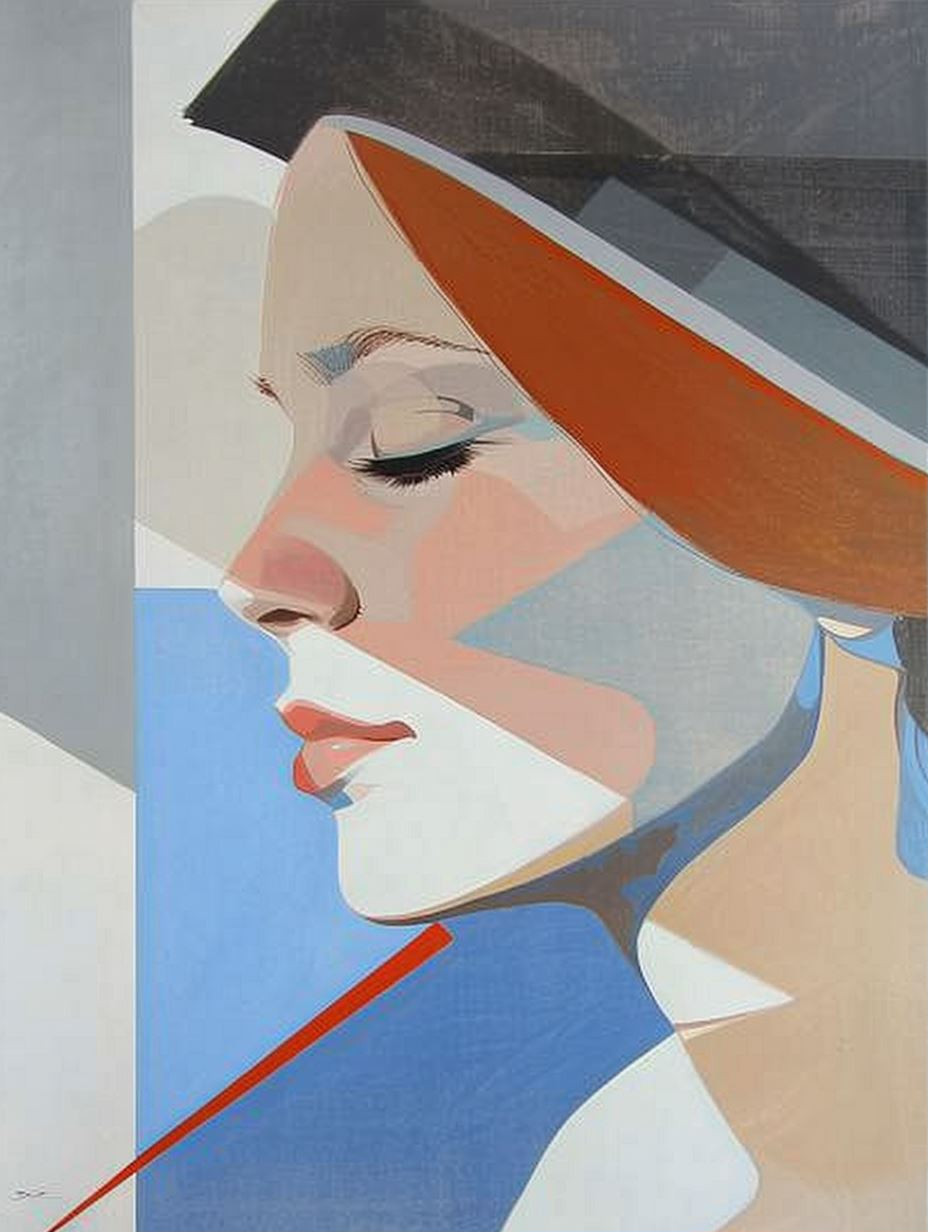 Geometric Fragments of Human Grace - Image 1